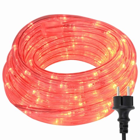 VidaXL Lina świetlna z 1200 diodami LED Czerwony 50 m PVC