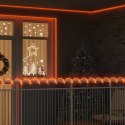 VidaXL Lina świetlna z 240 diodami LED Ciepła biel 10 m PVC