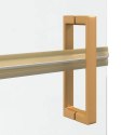 VidaXL Ściana prysznicowa Walk-In złoty 90 x 6.5 x 190 cm