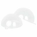 VidaXL Zestaw Bombek Choinkowych 100 pcs przezroczysty Ø 10 cm