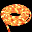 VidaXL Lina świetlna z 240 diodami LED Ciepła biel 10 m PVC