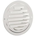 VidaXL Pokrywy wentylacyjne 4 pcs Srebrny 100 mm Stal nierdzewna