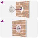 VidaXL Pokrywy wentylacyjne 4 pcs Srebrny 100 mm Stal nierdzewna