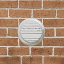 VidaXL Pokrywy wentylacyjne 4 pcs Srebrny 150 mm Stal nierdzewna