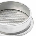 VidaXL Pokrywy wentylacyjne 4 pcs Srebrny 150 mm Stal nierdzewna