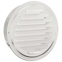 VidaXL Pokrywy wentylacyjne 4 pcs Srebrny 200 mm Stal nierdzewna