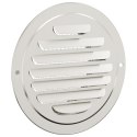 VidaXL Pokrywy wentylacyjne 4 pcs Srebrny 80 mm Stal nierdzewna