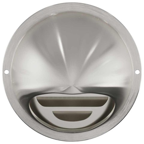 VidaXL Pokrywy wentylacyjne 8 pcs Srebrny 100 mm Stal nierdzewna