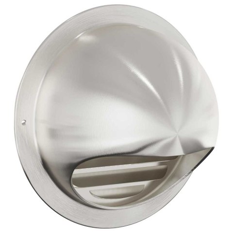 VidaXL Pokrywy wentylacyjne 8 pcs Srebrny 150 mm Stal nierdzewna
