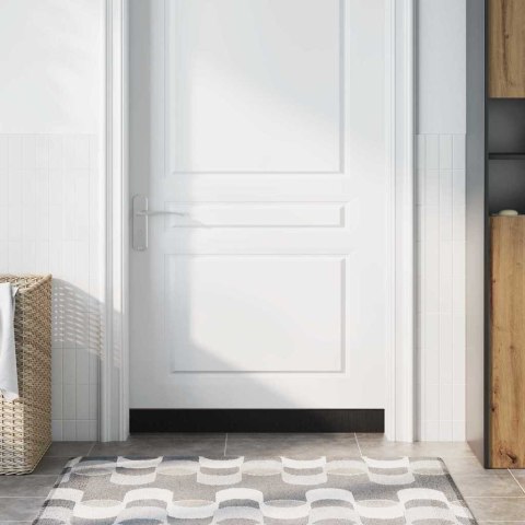 VidaXL Uszczelki z szczotką do drzwi na zatrzask 2 pcs Brązowy 100 cm