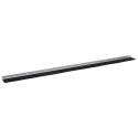 VidaXL Uszczelki z szczotką do drzwi na zatrzask 2 pcs Srebrny 100 cm