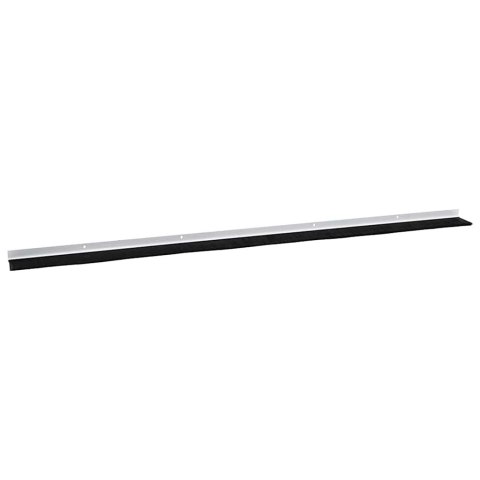 VidaXL Uszczelki z szczotką do drzwi na zatrzask 6 pcs Biały 100 cm