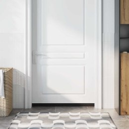 VidaXL Uszczelki z szczotką do drzwi na zatrzask 6 pcs Biały 100 cm