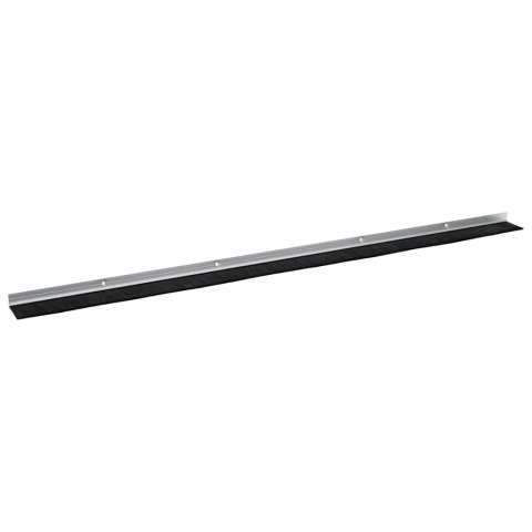 VidaXL Uszczelki z szczotką do drzwi na zatrzask 6 pcs Srebrny 100 cm