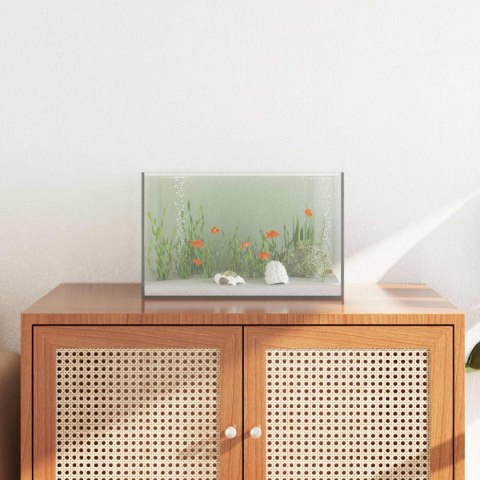 VidaXL Akwarium z przechowywaniem przezroczysty 40 x 25 x 25 cm Szkło