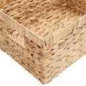 VidaXL Kosze do przechowywania 3 pcs Naturalny Hiacynt wodny