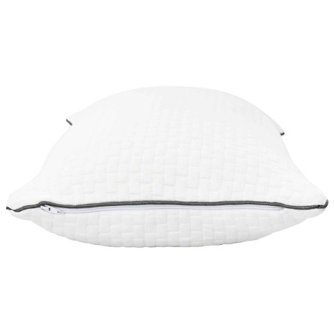 VidaXL Poduszka do spania Shread Biały 80 x 40 x 14,5 cm