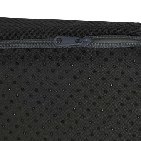 VidaXL Poduszka na siedzisko Czarny 39 x 38 x 8,5 cm Pianka PU