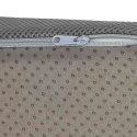 VidaXL Poduszka na siedzisko Szary 39 x 38 x 8,5 cm Pianka PU