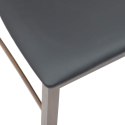 VidaXL Krzesła jadalne 2 pcs Jasny Brąz 43 x 54 x 89 cm Drewno Gumowe