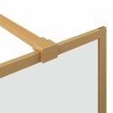 VidaXL Ściana prysznicowa typu walk-in złoty 100 x 195 cm