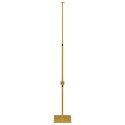 VidaXL Stoiska na targi złoty 30 x 23,5 x 210 cm Stal
