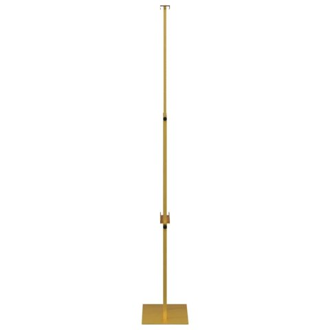 VidaXL Stoiska na targi złoty 30 x 23,5 x 210 cm Stal