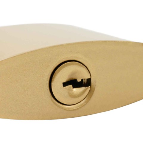 VidaXL Zamek U z kluczami 12 pcs Mosiądz Żelazo