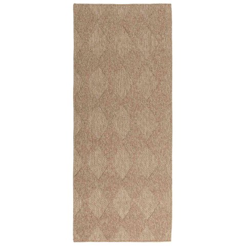 VidaXL Dywany pokojowe AGIRA Naturalny 200 x 80 cm Poliester