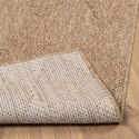VidaXL Dywany pokojowe AGIRA Naturalny 200 x 80 cm Poliester
