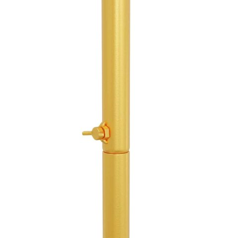 VidaXL Łuk Ślubny 3 pcs złoty Stal