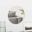 VidaXL Lustro ścienne Okrągły Ø 30 cm szkło hartowane