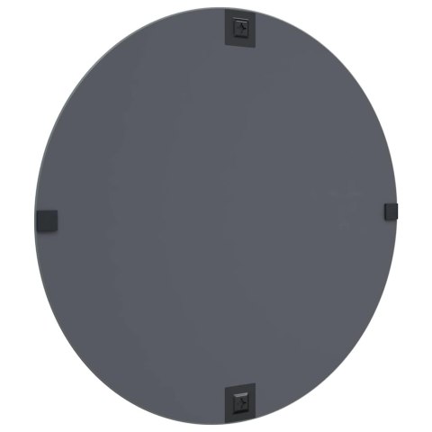 VidaXL Lustro ścienne Okrągły Ø 70 cm szkło hartowane