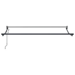 VidaXL Elektryczna rama markizy składanej Antracyt 2,5 x 2 m Aluminium