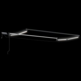 VidaXL Elektryczna rama markizy składanej Antracyt 3,5 x 2,5 m