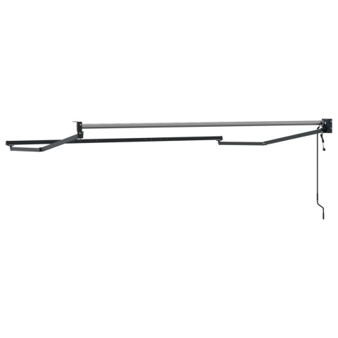 VidaXL Elektryczna rama markizy składanej Antracyt 3,5 x 2 m Aluminium