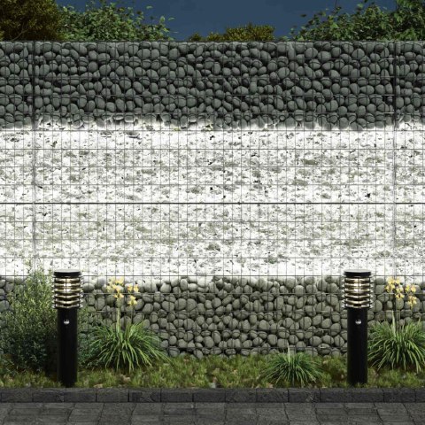 VidaXL Kamienie Ogrodowe Biały 12 cm Szkło