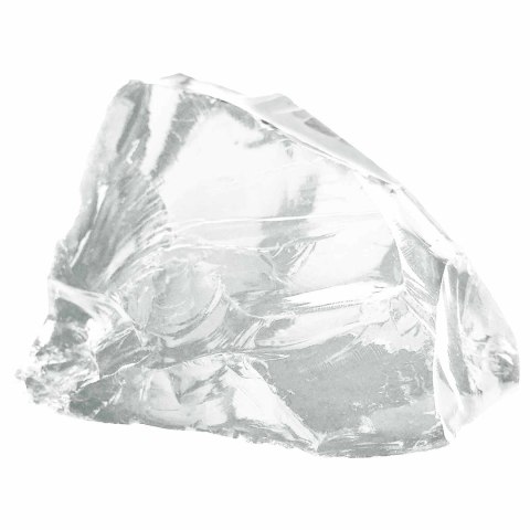 VidaXL Kamienie Ogrodowe Biały 12 cm Szkło