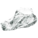 VidaXL Kamienie Ogrodowe Biały 12 cm Szkło