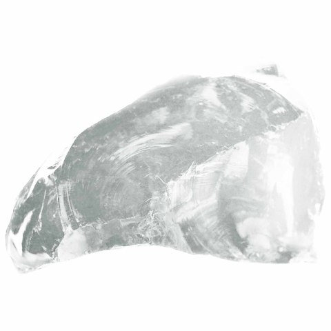 VidaXL Kamienie Ogrodowe Biały 12 cm Szkło