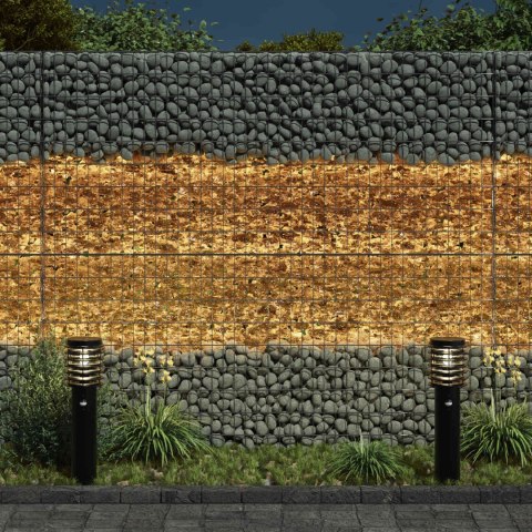 VidaXL Kamienie Ogrodowe Brązowy 12 cm Szkło