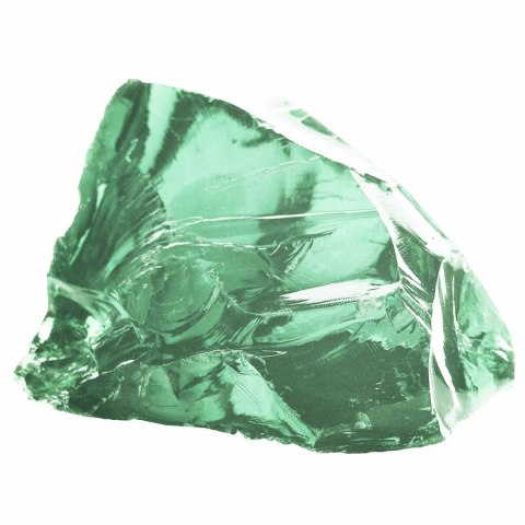 VidaXL Kamienie Ogrodowe Jasnozielony 12 cm Szkło