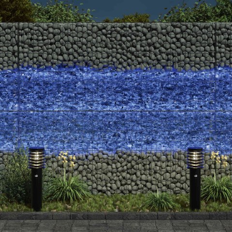 VidaXL Kamienie Ogrodowe Niebieski 12 cm Szkło