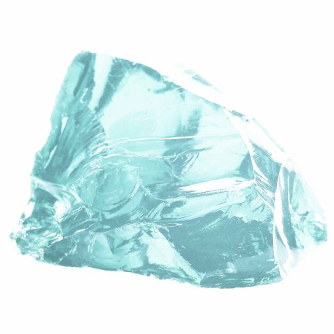 VidaXL Kamienie Ogrodowe Turkusowy 12 cm Szkło