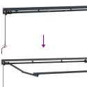 VidaXL Rama manualnej markizy Z regulacją Antracyt 4 × 3,5 m Stal