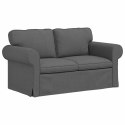 VidaXL Sofa Ciemnoszary 155 x 82 x 80 cm tkanina