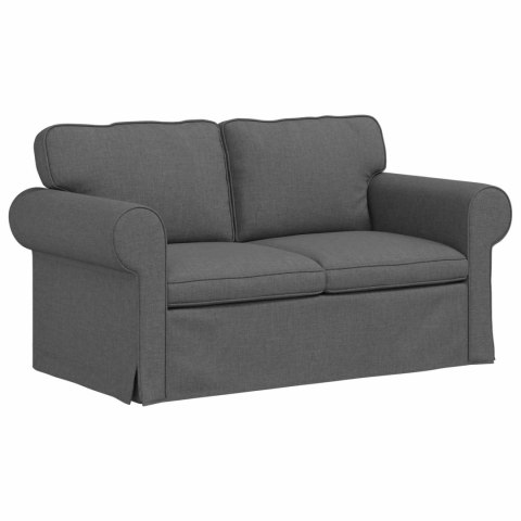 VidaXL Sofa Ciemnoszary 155 x 82 x 80 cm tkanina