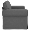 VidaXL Sofa Ciemnoszary 155 x 82 x 80 cm tkanina