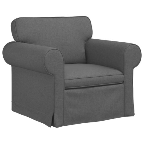 VidaXL Sofa Ciemnoszary 95 x 82 x 80 cm tkanina