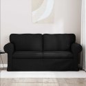 VidaXL Sofa Czarny 175 x 82 x 80 cm tkanina